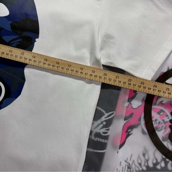 BAPE Color Camo Big Ape Head Tee ‘White’ - Picture 6 of 8